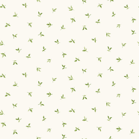 Galerie G45437 Green Leaf Toss - Eade's Wallpaper