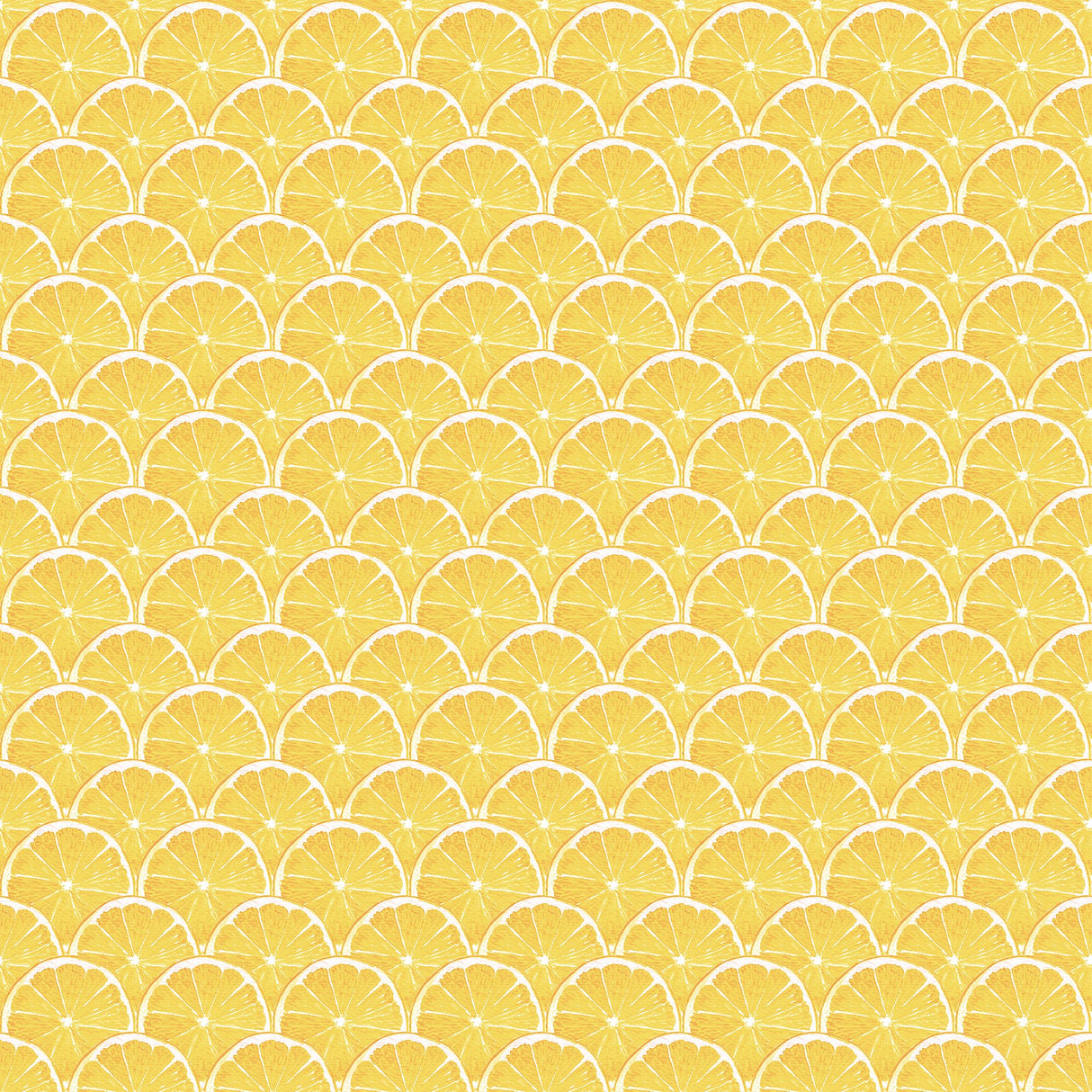 Galerie G45438 Yellow Lemon Scallop - Eade's Wallpaper