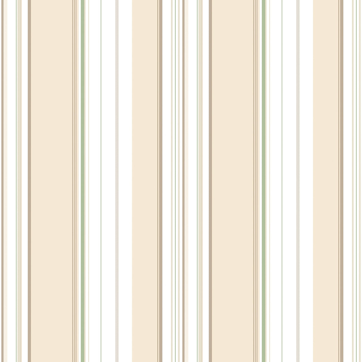 Galerie G45447 Green Multi Stripe - Eade's Wallpaper