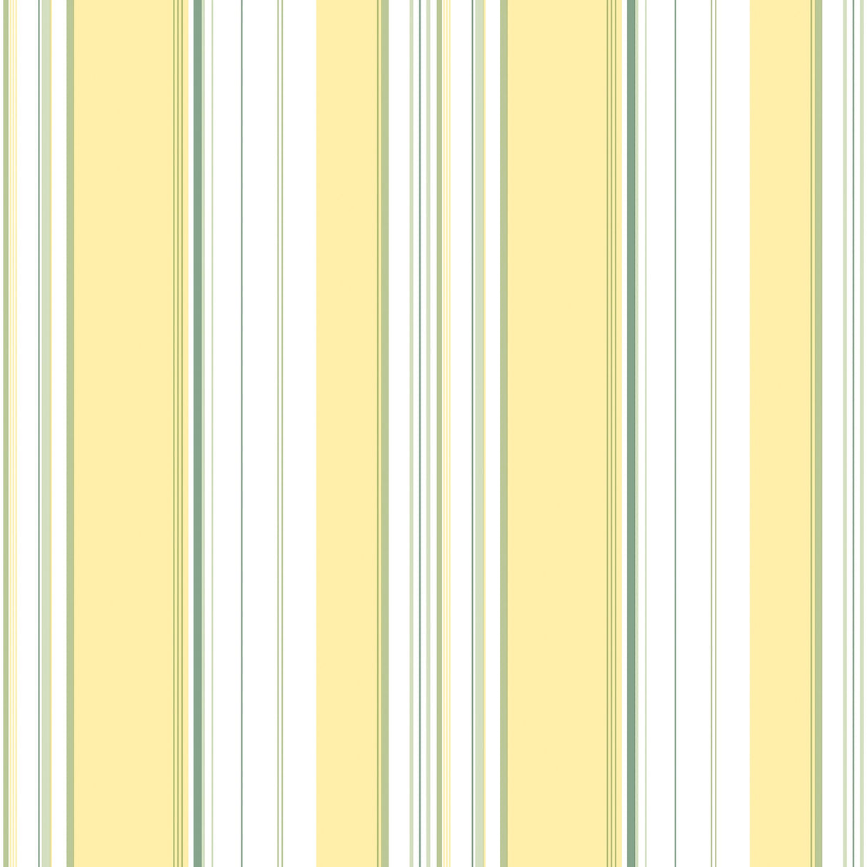 Galerie G45448 Yellow Multi Stripe - Eade's Wallpaper