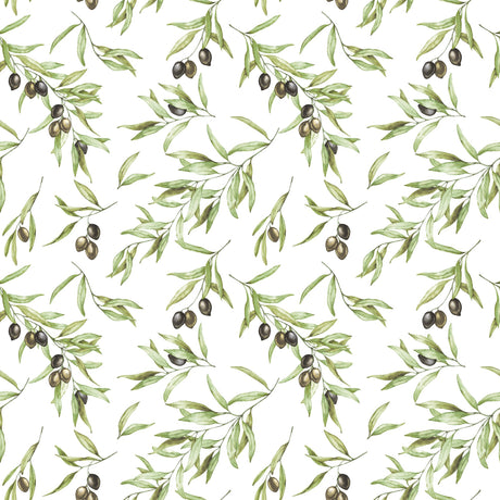 Galerie G45450 Green Olive Drupe - Eade's Wallpaper