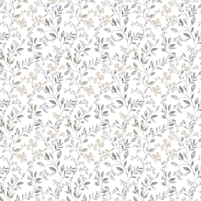 Galerie G45454 Beige Spring leaf trail - Eade's Wallpaper