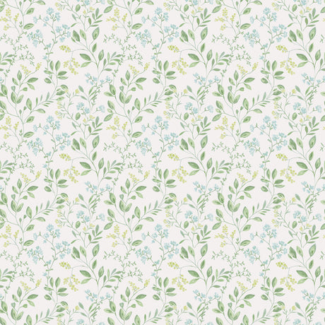 Galerie G45457 Green Spring leaf trail - Eade's Wallpaper