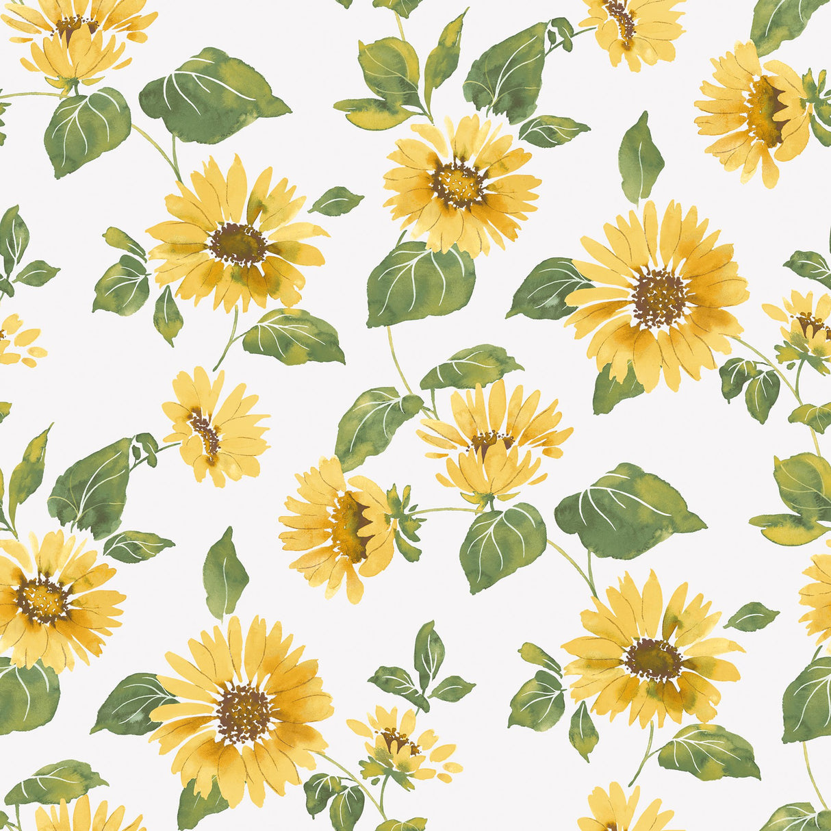 Galerie G45458 Yellow Sunflower Trail - Eade's Wallpaper