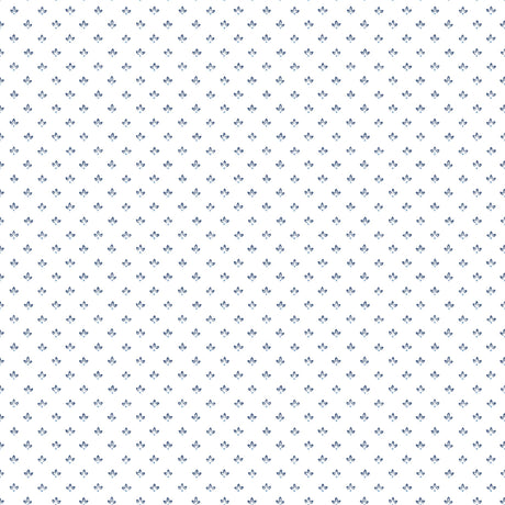 Galerie G45462 Blue Tri Leaf - Eade's Wallpaper