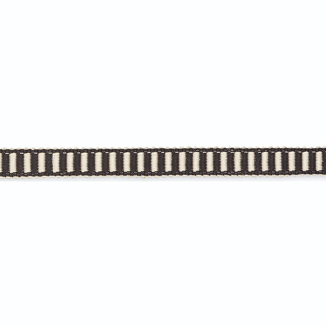 Schumacher G500-13 CLAUDINE SILK GIMP 1/2" in OBSIDIAN/PEWTE