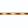 Schumacher G500-3 CLAUDINE COTTON GIMP in CLARET/ANTIQUE GOL