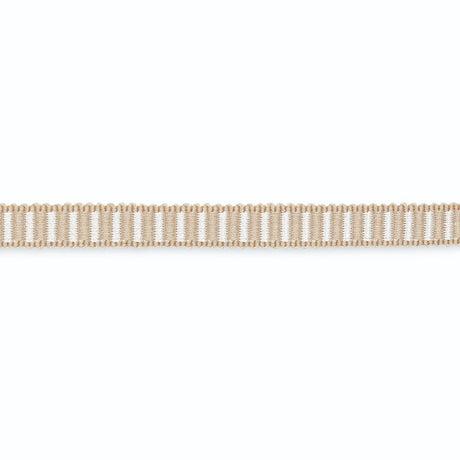 Schumacher G500-9 CLAUDINE RAYON GIMP 1/2" in SANDSTONE/WHIT