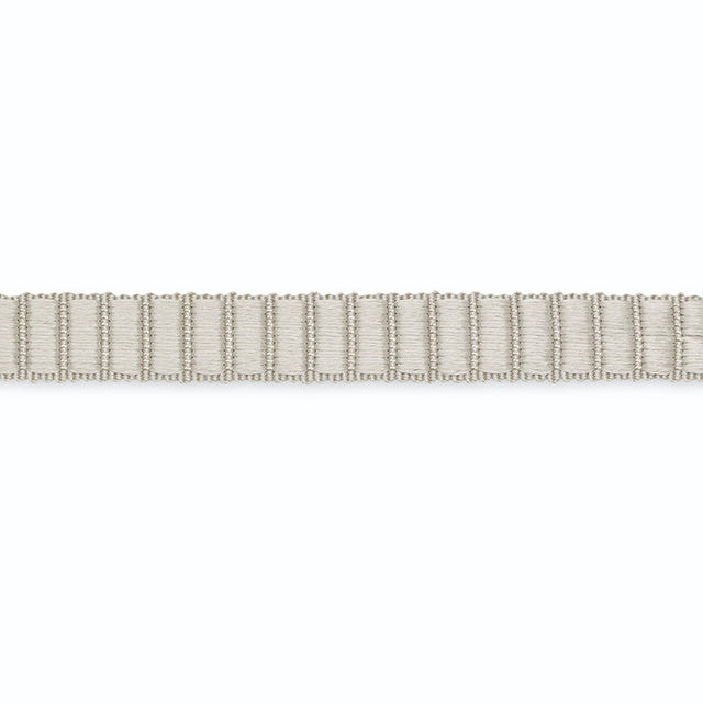 Schumacher G510-8 RENE GIMP in SILVER 1/2" SILK GIMP Trim - 