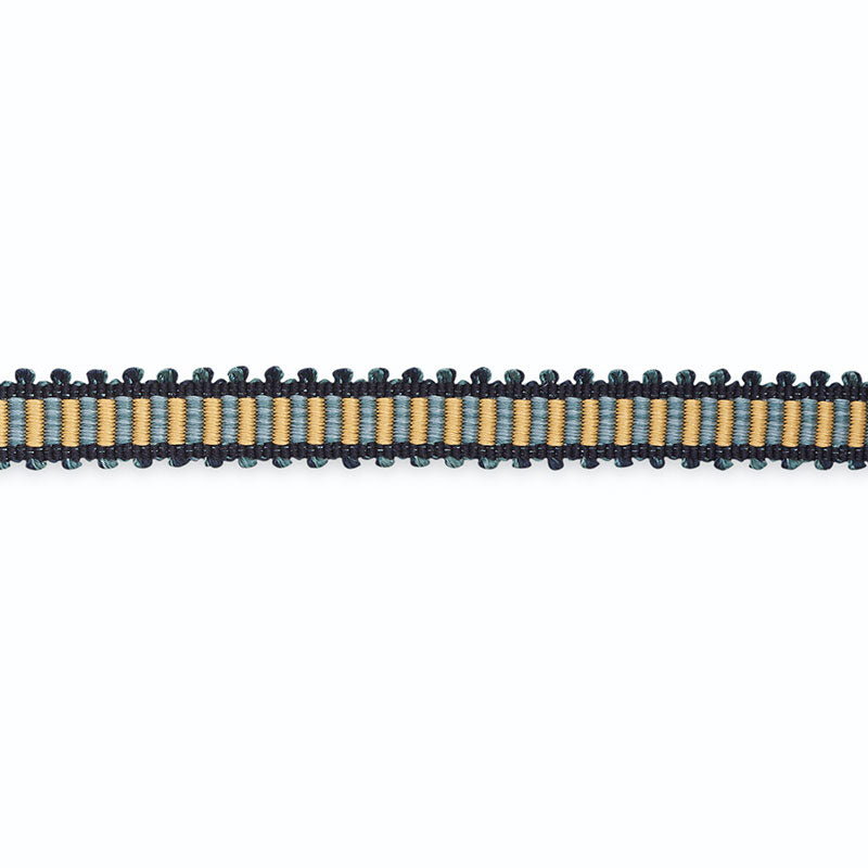 Schumacher G520-3 KIM GIMP SLK W/PICOT EDGE 1/2" in GOLD/IND