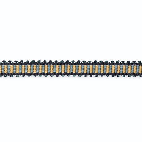 Schumacher G520-3 KIM GIMP SLK W/PICOT EDGE 1/2" in GOLD/IND