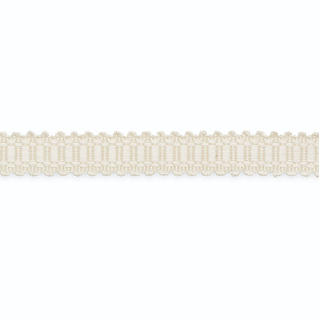 Schumacher G524-1 MIKAYLA GIMP SILK W/PICOT 3/4" in BLANC Tr