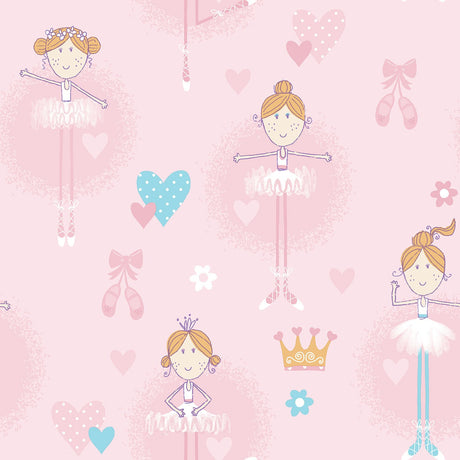 Galerie G56002 Pink Ballerina - Eade's Wallpaper