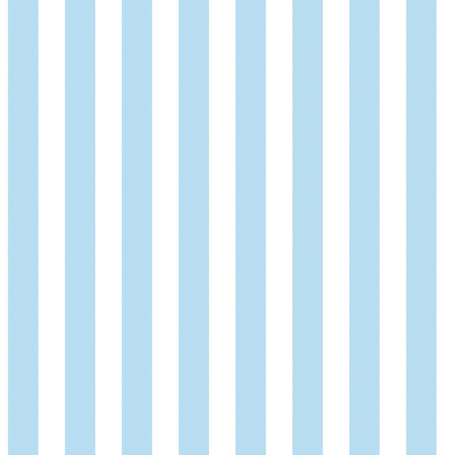 Galerie G56025 Blue Medium Stripe - Eade's Wallpaper