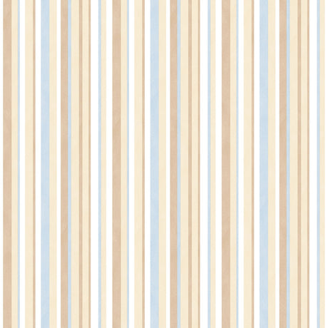 Galerie G56040 Beige Multi-color Stripe - Eade's Wallpaper