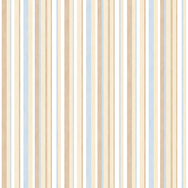 Galerie G56040 Beige Multi-color Stripe - Eade's Wallpaper