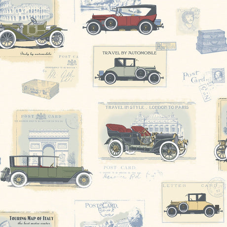 Galerie G56135 Multi-coloured Cars - Eade's Wallpaper