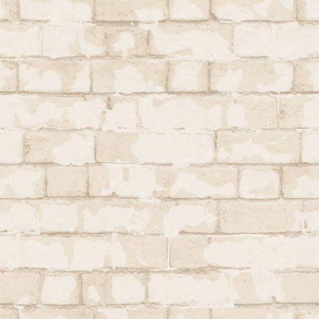 Galerie G56213 Cream Brick wall - Eade's Wallpaper