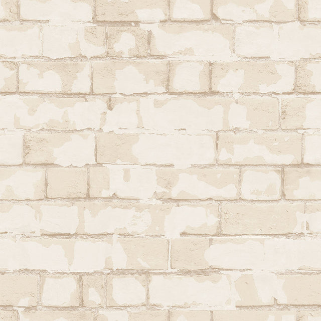 Galerie G56213 Cream Brick wall - Eade's Wallpaper