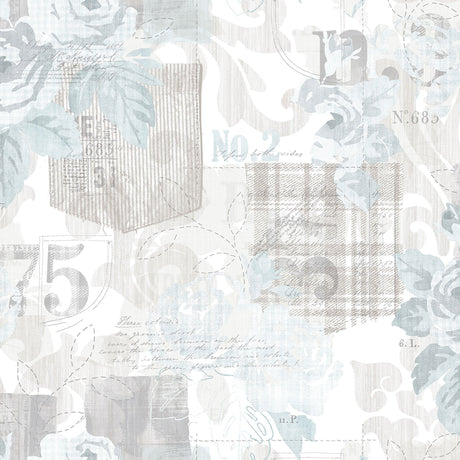 Galerie G56263 Cream Floral Rose - Eade's Wallpaper