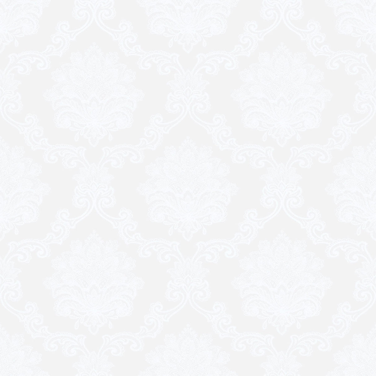 Galerie G56276 White Damask