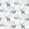 Galerie G56296 Silver Grey Wildlife Motif - Eade's Wallpaper
