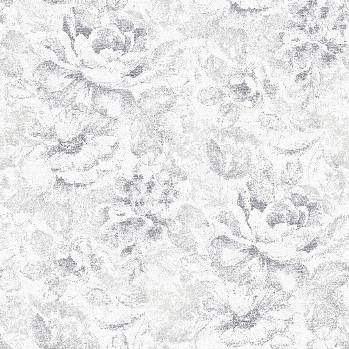 Galerie G56299 Silver Grey Floral