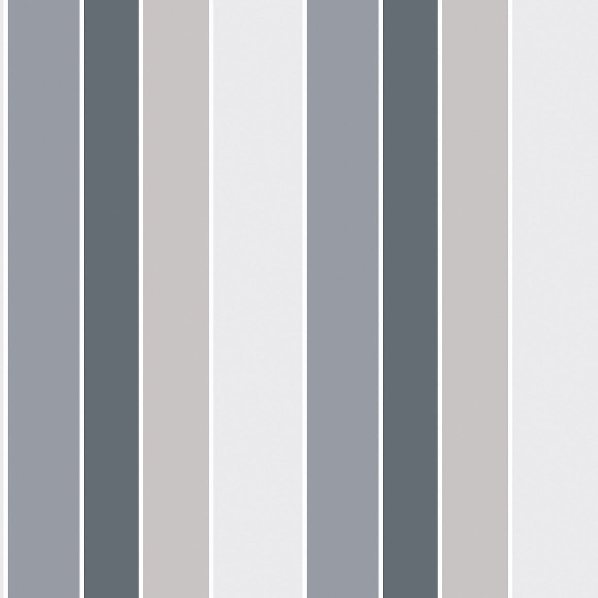 Galerie G56320 Silver Grey Multi Stripe - Eade's Wallpaper