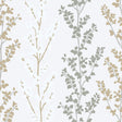 Galerie G56330 Silver Grey Leaf Stem - Eade's Wallpaper