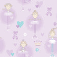 Galerie G56507 Purple Lilac Ballerina - Eade's Wallpaper