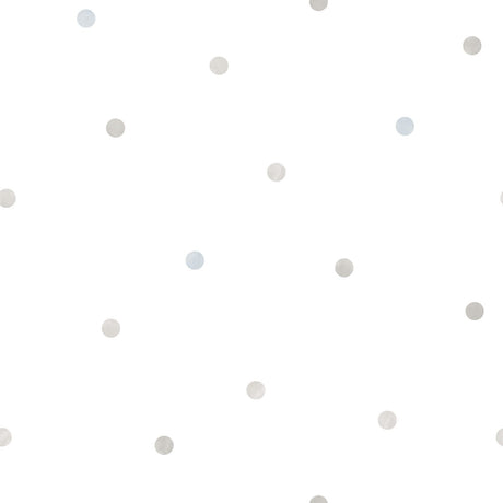 Galerie G56521 Silver Grey Small Polka Dots - Eade's Wallpaper