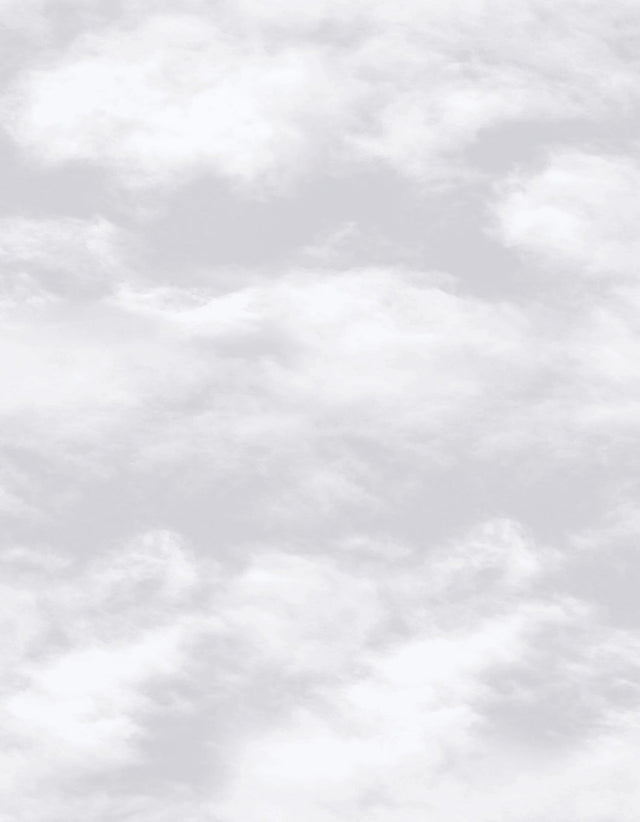 Galerie G56532 Silver Grey Floating Clouds - Eade's Wallpaper