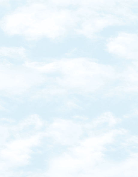Galerie G56533 Blue Floating Clouds - Eade's Wallpaper