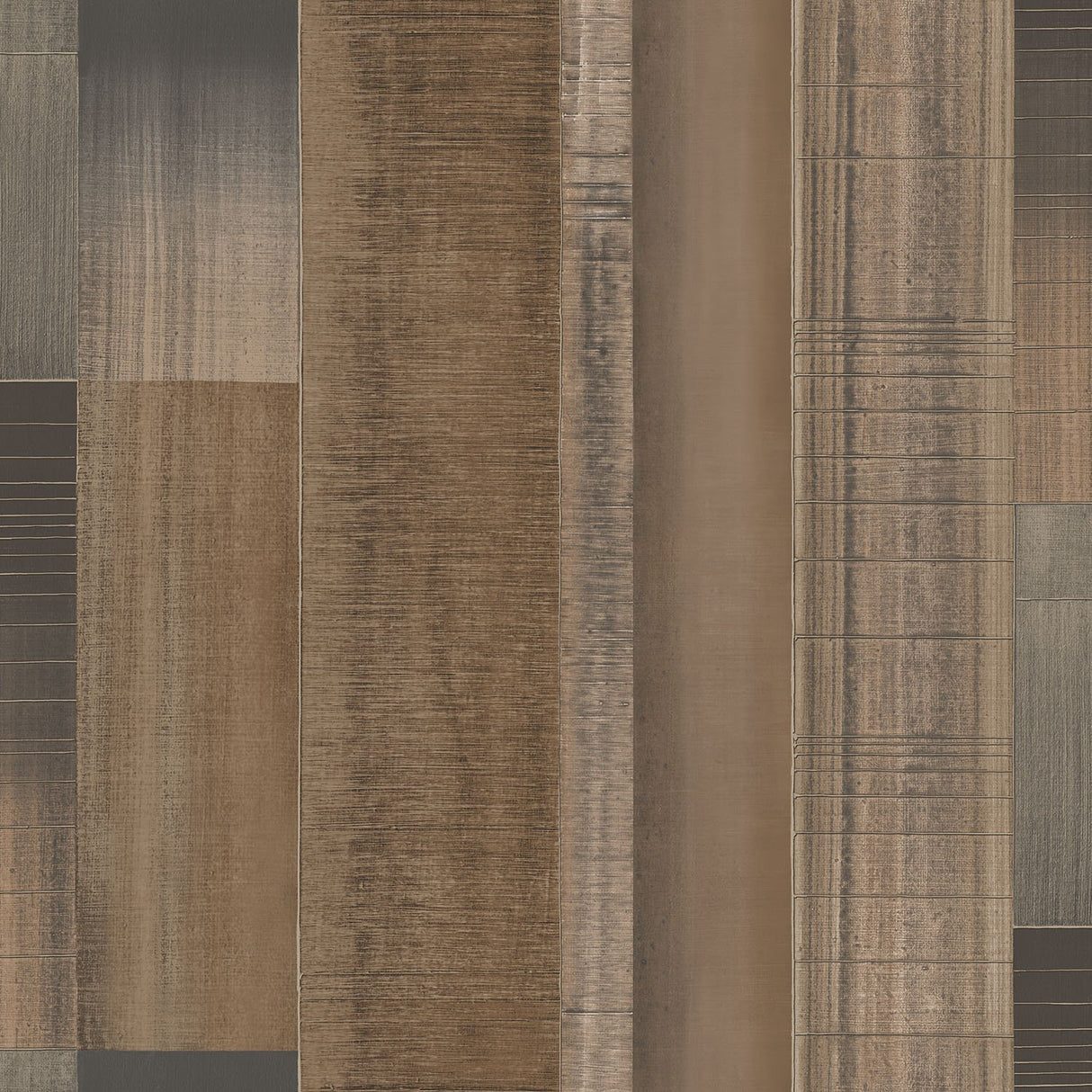 Galerie G56572 Bronze Brown Agen Stripe - Eade's Wallpaper