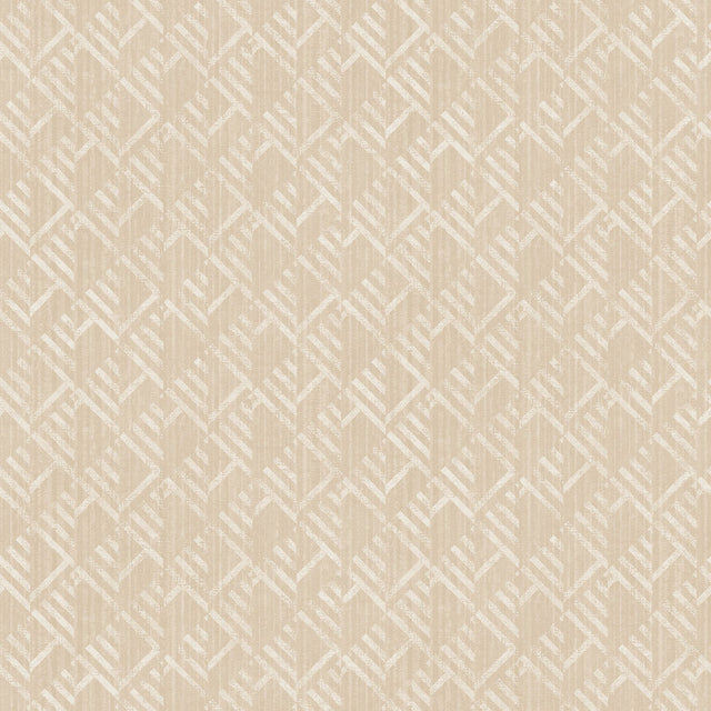 Galerie G56577 Beige Block Flock - Eade's Wallpaper