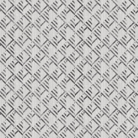 Galerie G56578 Silver Grey Block Flock - Eade's Wallpaper