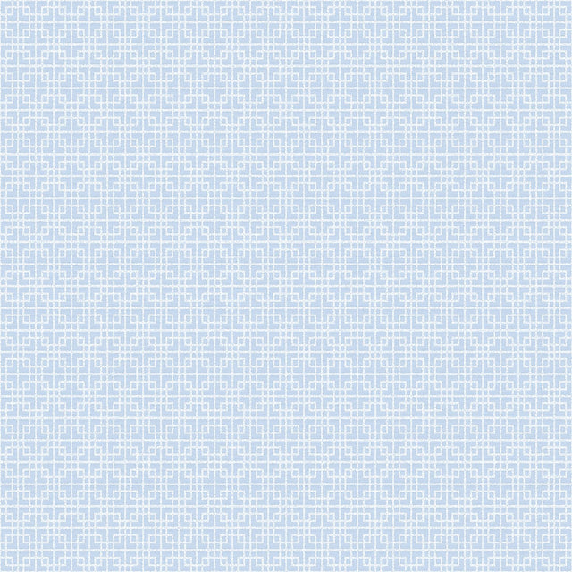 Galerie G56595 Blue Greek Key Texture - Eade's Wallpaper