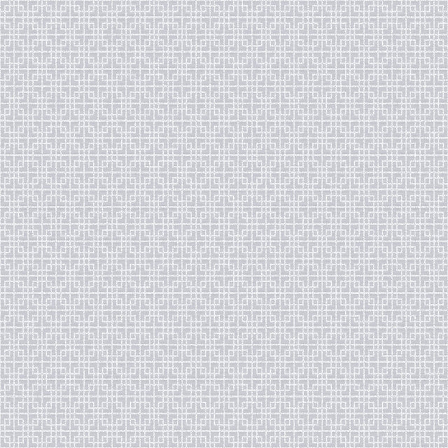 Galerie G56598 Silver Grey Greek Key Texture - Eade's Wallpaper