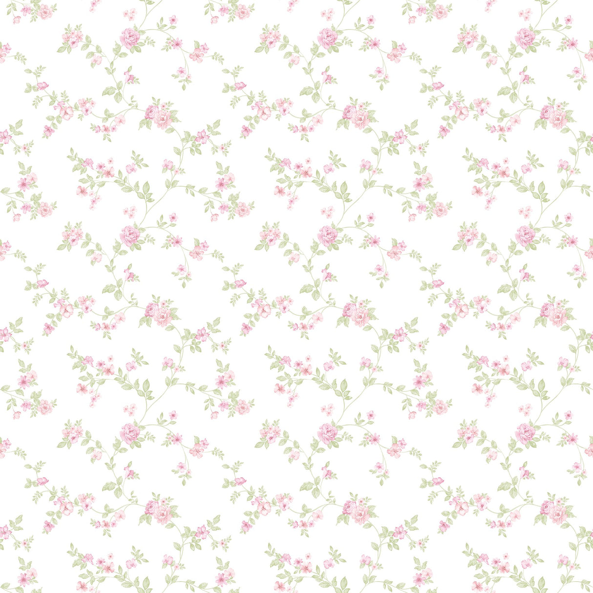 Galerie G56649 Pink Delicate Floral - Eade's Wallpaper