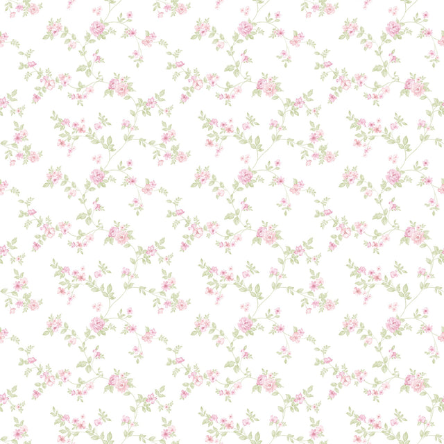 Galerie G56649 Pink Delicate Floral - Eade's Wallpaper