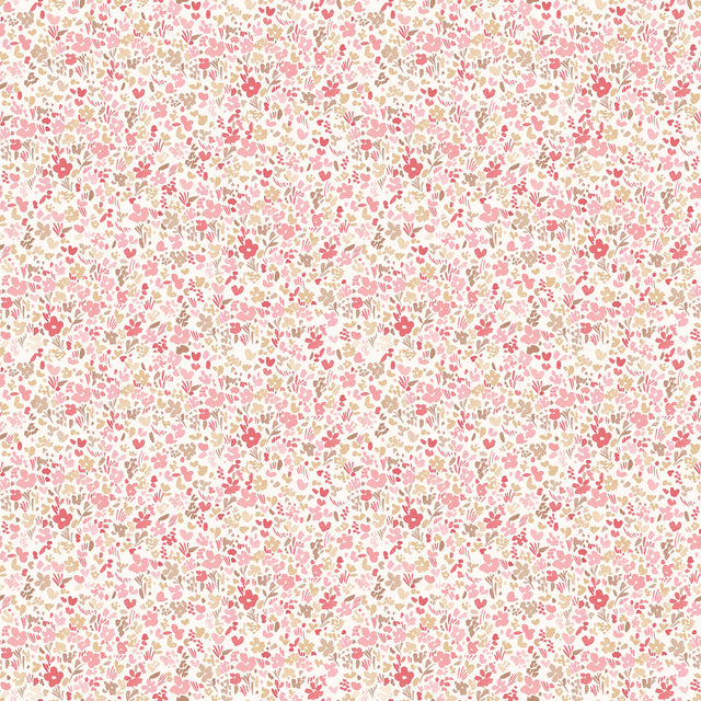 Galerie G56666 Pink Mini Mod Floral - Eade's Wallpaper