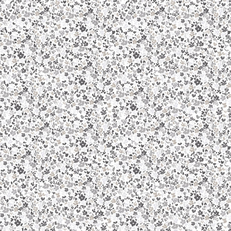 Galerie G56667 Silver Grey Mini Mod Floral - Eade's Wallpaper