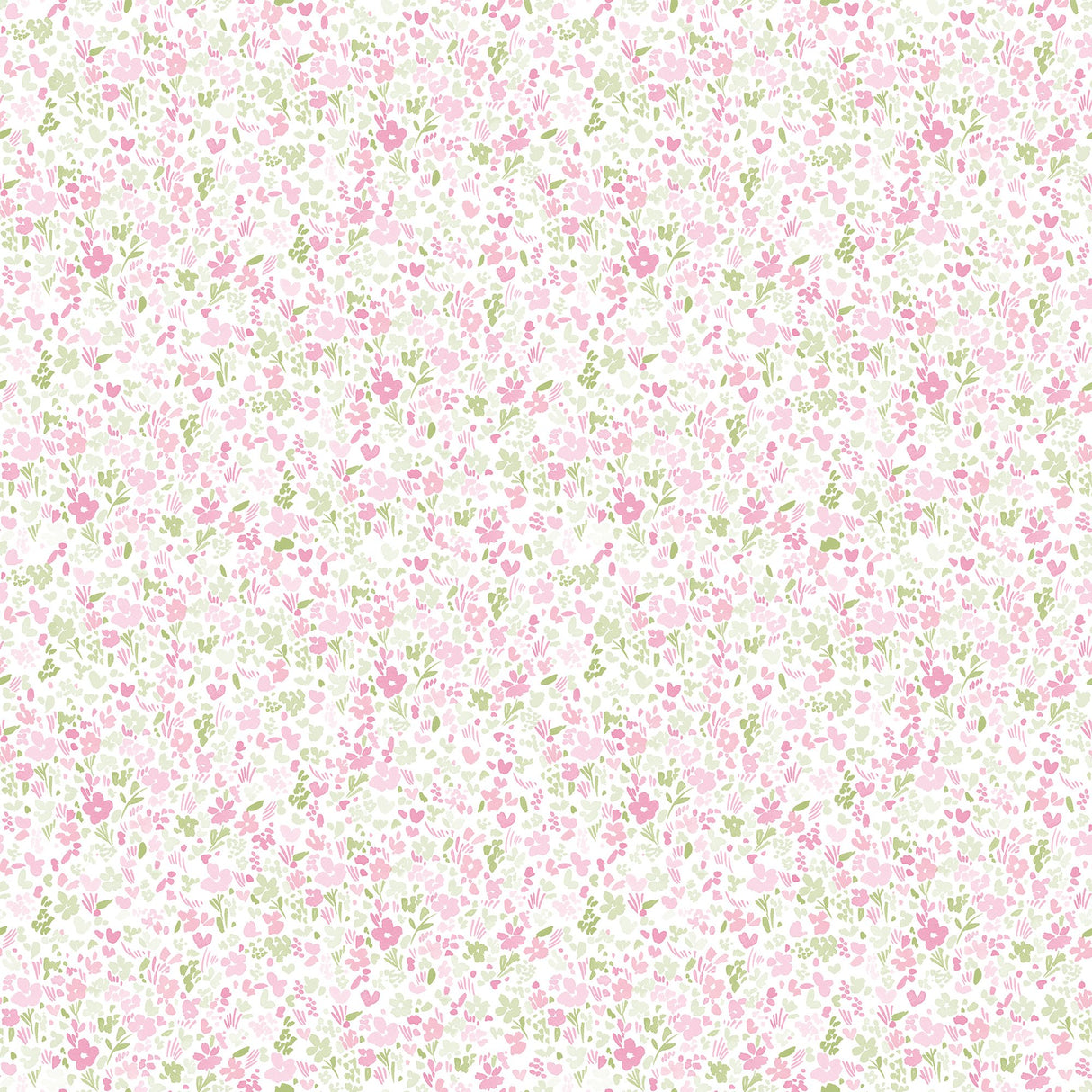 Galerie G56669 Pink Mini Mod Floral - Eade's Wallpaper