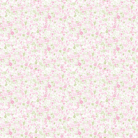 Galerie G56669 Pink Mini Mod Floral - Eade's Wallpaper