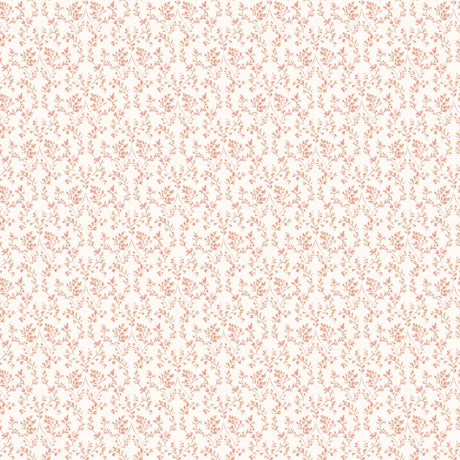 Galerie G56679 Pink Ogee Floral - Eade's Wallpaper