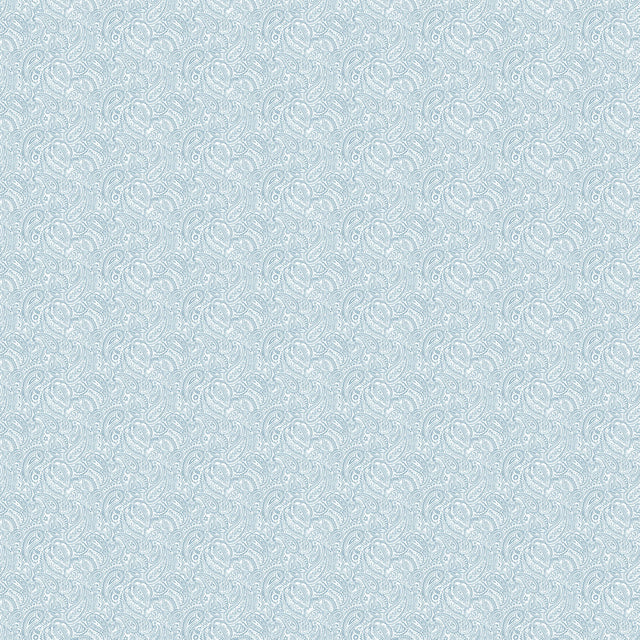 Galerie G56690 Blue Small Paisley - Eade's Wallpaper