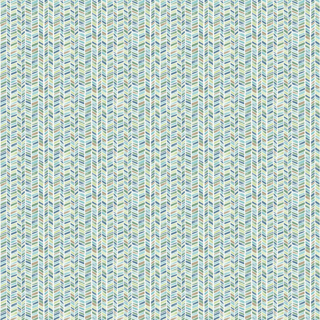 Galerie G56693 Green Stained Glass Stripe - Eade's Wallpaper