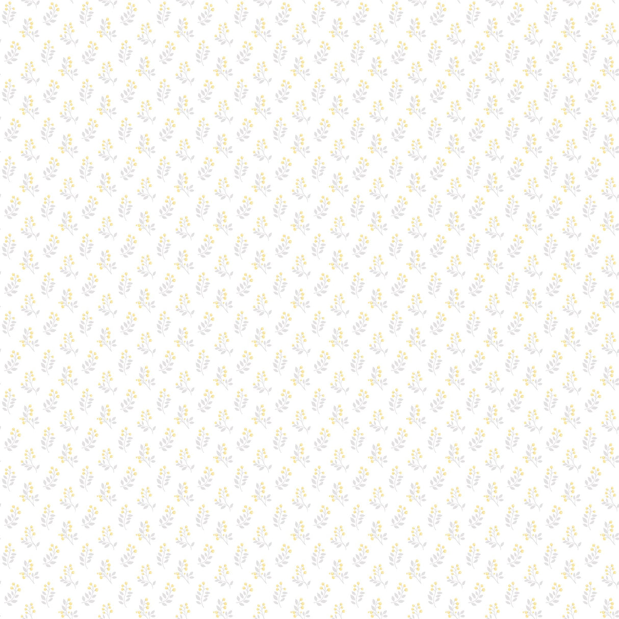 Galerie G56711 Yellow Vintage Bud - Eade's Wallpaper