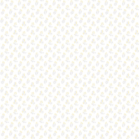 Galerie G56711 Yellow Vintage Bud - Eade's Wallpaper