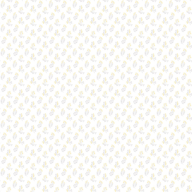 Galerie G56711 Yellow Vintage Bud - Eade's Wallpaper